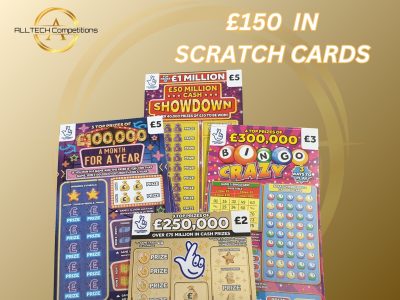Scratch Cards worth £150