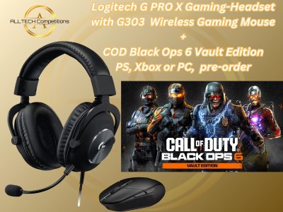 Logitech Headset & Mouse + COD BO6 Vault Edition