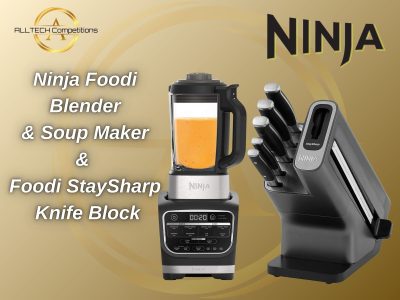 Ninja Foodi Blender & Foodi StaySharp Knifes Set