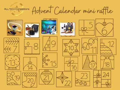 Advent Calendar Day4 Cheese, Wine and Chocolate Hamper