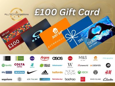 £100 Gift Card of Your Choice