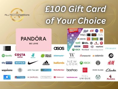 £100 Gift Card of Your Choice